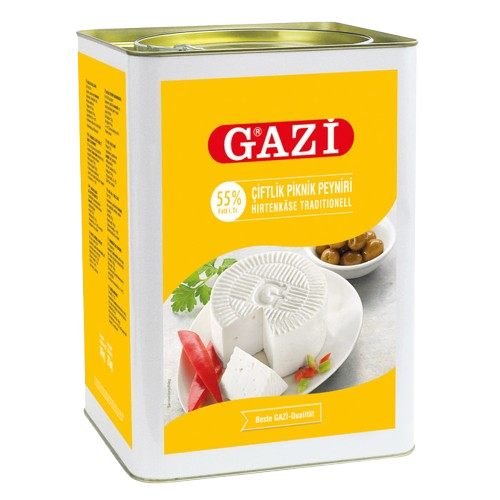 Gazi Weichkäse 55% 14Kg