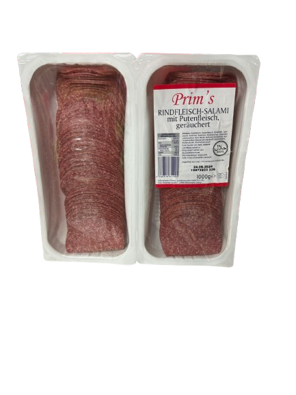 Rindfleischsalami halal geschnitten 1kg