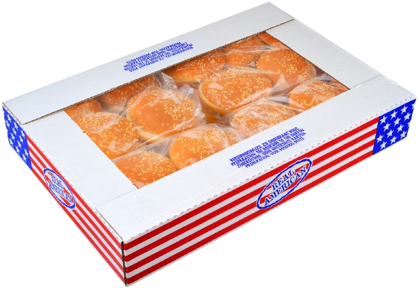 (TK) Hamburgerbrötchen Superbun Sesam 30x80